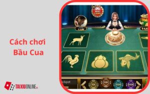Cách chơi bầu cua