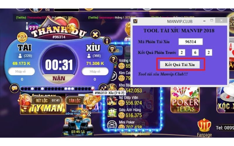 Cách chơi tài xỉu bịp bằng cách dùng app hack
